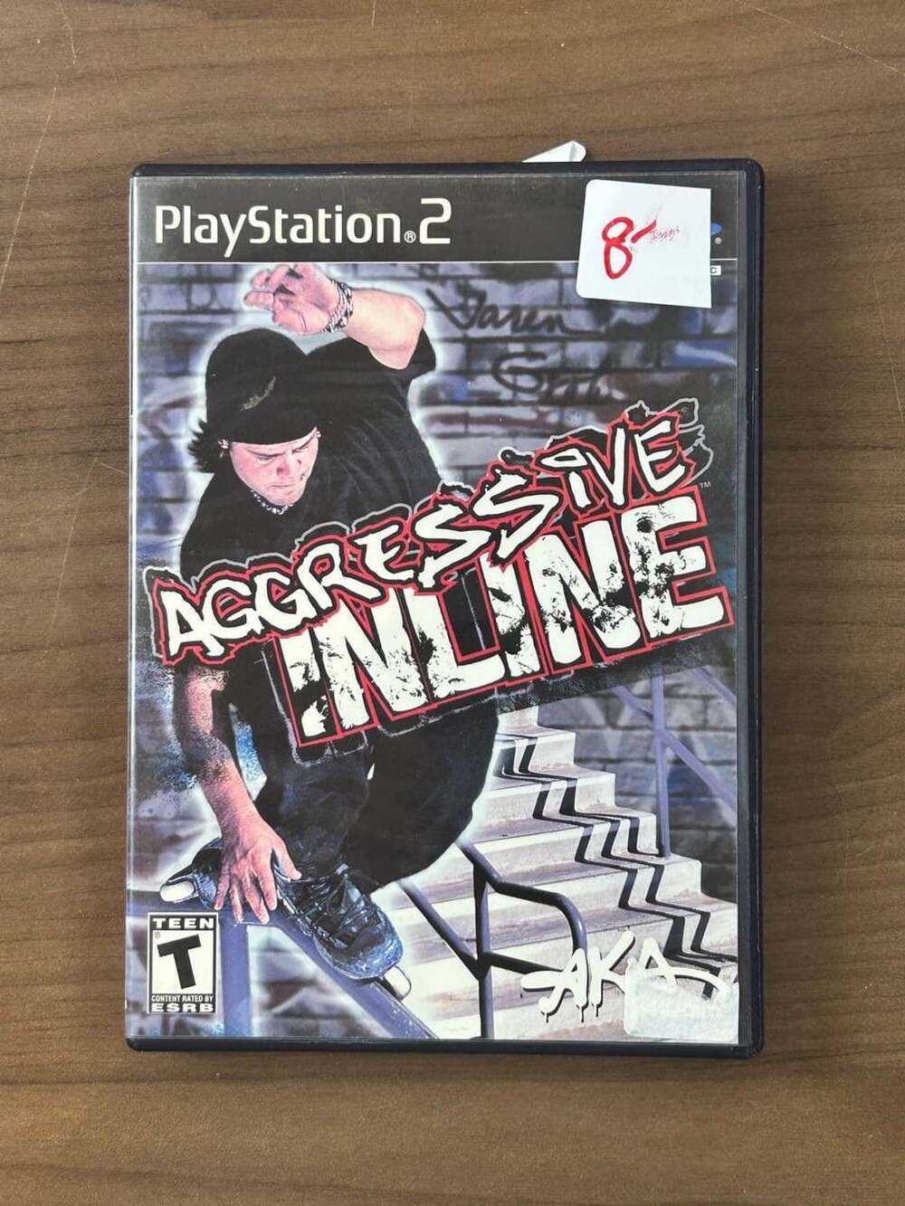 Aggressive Inline Sony PlayStation 2 PS2 NTSC-U/C Game Disc Case & Manual